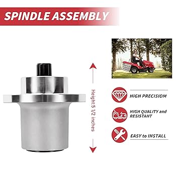 BALDRSKY 3点セット Amazon.com : 8TEN Deck Spindle Blade Kit Set Combo 44 inch